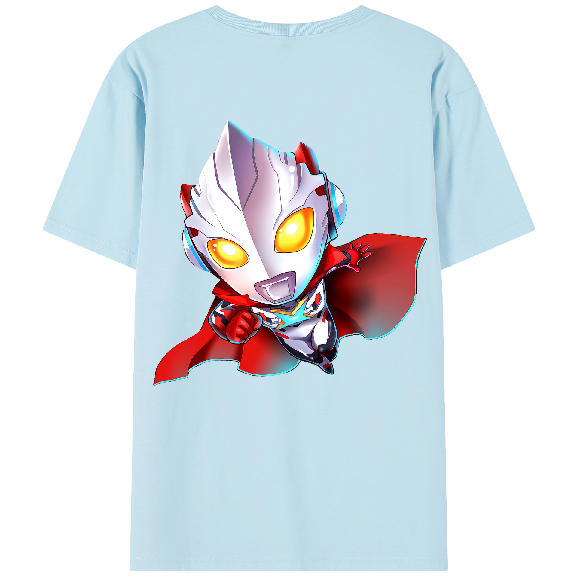（画像用） ウルトラマン Ultraman 綿100％半袖Tシャツ（背面プリント）